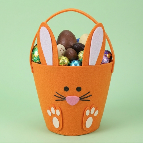 panier lapin feutrine rabbit bag kids enfant oeufs paques easter tahiti fenua shopping