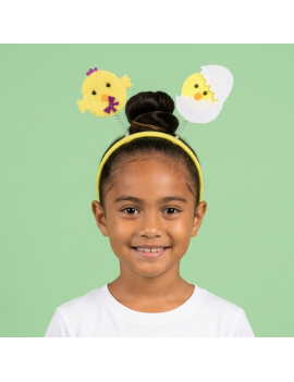 serre tete pâques fun enfant kids headband fete easter accessoire beaute poussin carotte tahiti fenua shopping