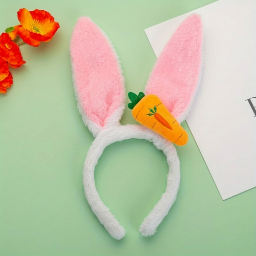 serre tete lapin carotte headband rabbit paques easter accessoire tahiti fenua shopping