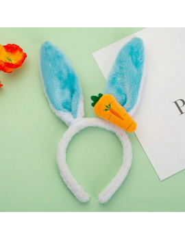 serre tete lapin carotte headband rabbit paques easter accessoire tahiti fenua shopping