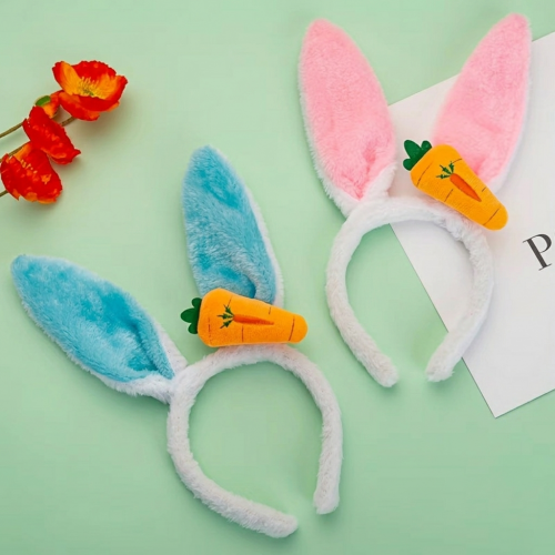 serre tete lapin carotte headband rabbit paques easter accessoire tahiti fenua shopping