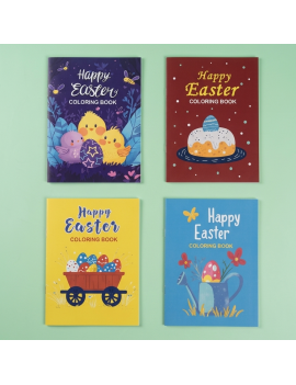 set 8 cahiers coloriage pâques easter papeterie book color enfant kids tahiti fenua shopping