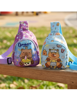 sac kids cross-body capybara idéal pour le quotidien accessoires pour enfants fenua shopping tahiti