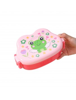 boite à goûter kids lunch bag box grenouille couleurs bleu rose violet jaune repas déjeuner enfant tahiti fenua shopping