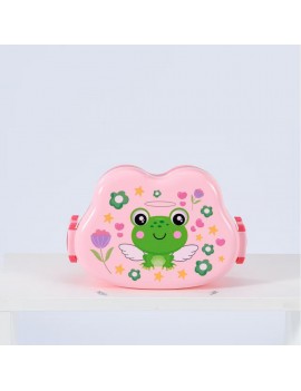 boite à goûter kids lunch bag box grenouille couleurs bleu rose violet jaune repas déjeuner enfant tahiti fenua shopping