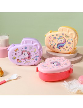 boite à goûter kids lunch bag box unicorn couleurs bleu rose violet jaune repas déjeuner enfant tahiti fenua shopping