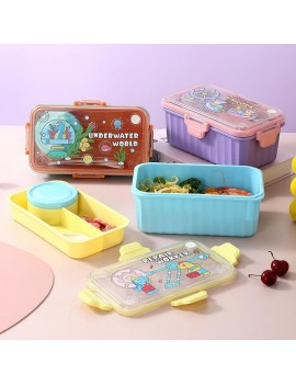 unch box color kids 22cm repas dejeuner boite enfant vaisselle tahiti fenua shopping
