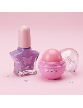 set vernis + baume papillon beaute cosmetique kids cosmetique pour enfants fenua shopping tahiti