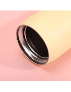 gourde isotherme pastel 1L acier inoxydable bouteille vaisselle tahiti fenua shopping