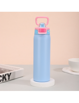 gourde isotherme pastel 1L acier inoxydable bouteille vaisselle tahiti fenua shopping