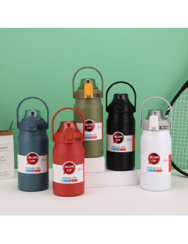 gourde isotherme anse 1,8L vaisselle acier inoxydable boisson tahiti fenua shopping