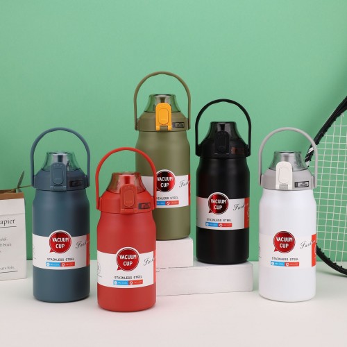 gourde isotherme anse 1,8L vaisselle acier inoxydable boisson tahiti fenua shopping