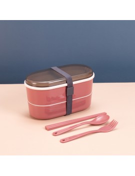 bento box oval + couverts lunch dejeuner vaiselle repas tahiti fenua shopping