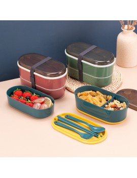 bento box oval + couverts lunch dejeuner vaiselle repas tahiti fenua shopping