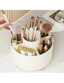 organisateur pot rotatif organizer accessoires beaute pinceaux rangement tahiti fenua shopping