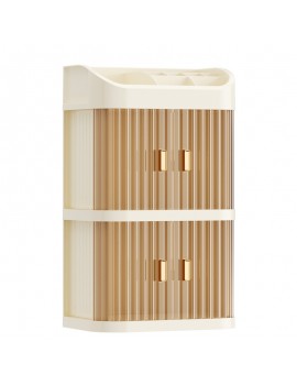 organisateur accessoires tour 40,5cm rangement mobilier pinceaux beaute tahiti fenua shopping