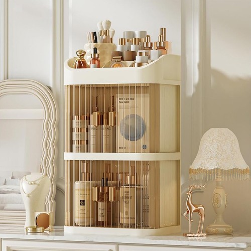 organisateur accessoires tour 40,5cm rangement mobilier pinceaux beaute tahiti fenua shopping