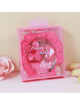 set serre tete make up 5 pieces eponges maquillage bien etre routine beaute accessoires tahiti fenua shopping