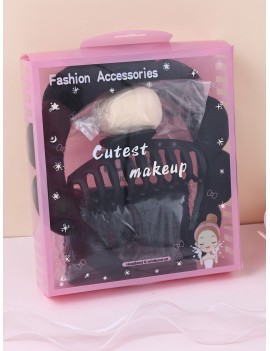 set serre tete make up 5 pieces flower fleur beaute accessoires box tahiti fenua shopping