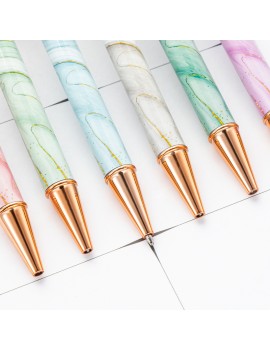 stylo marble color cristal pen papeterie couleur crystal ecrire notes tahiti fenua shopping