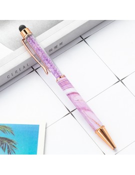 stylo marble color cristal pen papeterie couleur crystal ecrire notes tahiti fenua shopping