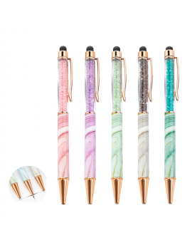 stylo marble color cristal pen papeterie couleur crystal ecrire notes tahiti fenua shopping