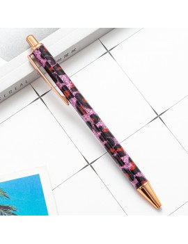 stylo chic leopard leo pen papeterie notes ecrire tahiti fenua shopping