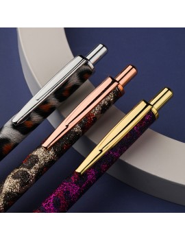 stylo chic leopard leo pen papeterie notes ecrire tahiti fenua shopping