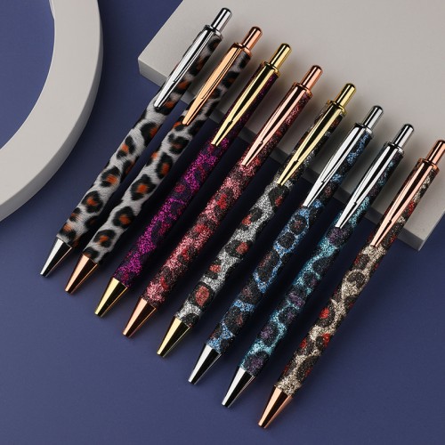 stylo chic leopard leo pen papeterie notes ecrire tahiti fenua shopping