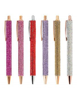 stylo chic strass pen glitters sparkle papeterie notes ecrire tahiti fenua shopping