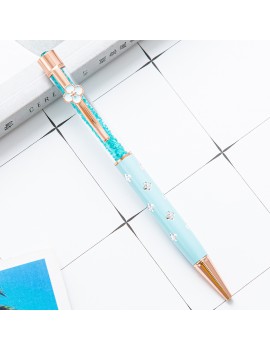 stylo strass fleur pastel glitters sparkle papeterie notes ecrire tahiti fenua shopping