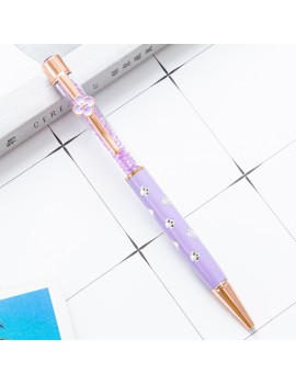 stylo strass fleur pastel glitters sparkle papeterie notes ecrire tahiti fenua shopping