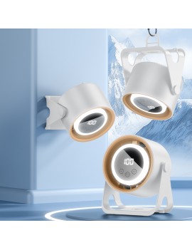 ventilateur compact led soft touch ventilo portable air frais chaleur vent maison quotidien tahiti fenua shopping