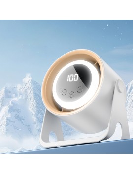 ventilateur compact led soft touch ventilo portable air frais chaleur vent maison quotidien tahiti fenua shopping