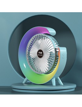 ventilateur de table led ventilo portable air frais chaleur vent maison quotidien tahiti fenua shopping