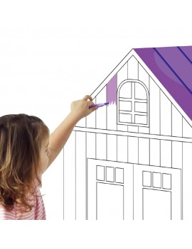 tente maison princesse 104cm princess dessin cabane enfant kids tahiti fenua shopping