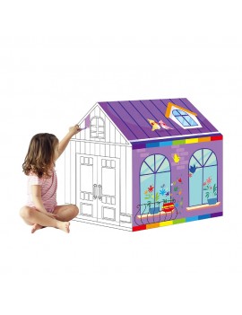 tente maison princesse 104cm princess dessin cabane enfant kids tahiti fenua shopping