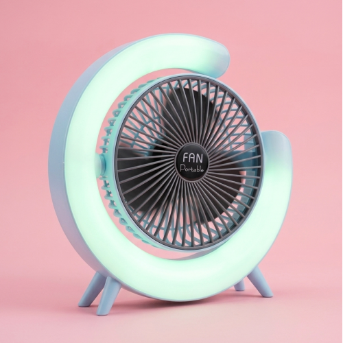ventilateur de table led ventilo portable air frais chaleur vent maison quotidien tahiti fenua shopping