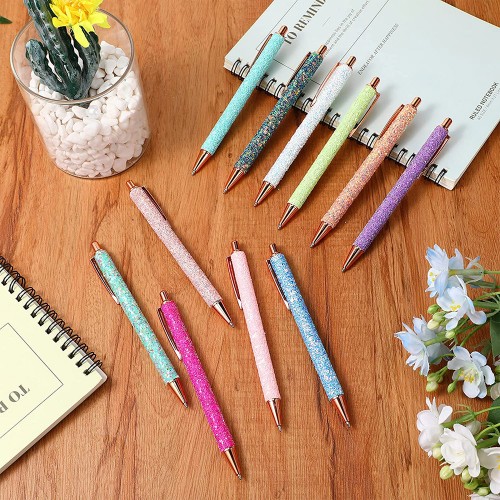stylo chic glitters pen papeterie sparkle ecrire notes tahiti fenua shopping