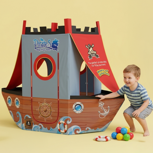 tente bateau pirate 170cm cabane enfant kids pirates jeu amusement tahiti fenua shopping