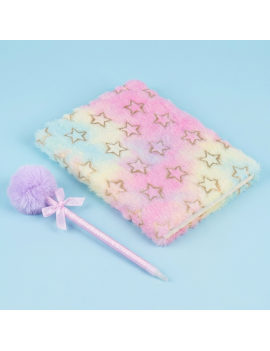 coffret notebook star rainbow calepin stars étoiles rainbow papeterie tahiti fenua shopping