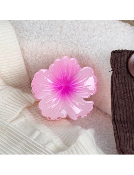 barrette tropical flower pince fleur hibiscus accessoire cheveux tahiti fenua shopping
