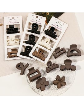 set 3 pinces small accessoire cheveux barrette beaute tahiti fenua shopping