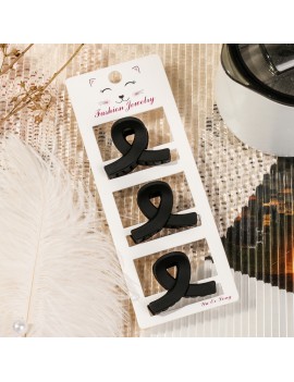 set 3 pinces small accessoire cheveux barrette beaute tahiti fenua shopping