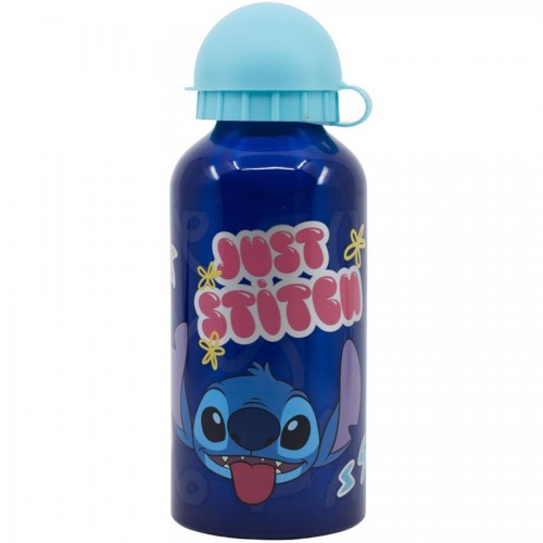 gourde aluminium Stitch blue bouteille kids enfant disney tahiti fenua shopping