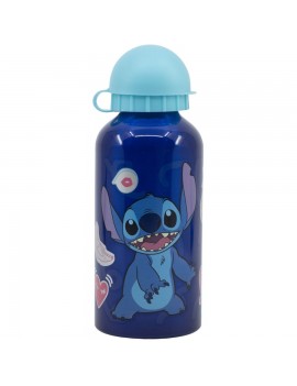 gourde aluminium Stitch blue bouteille kids enfant disney tahiti fenua shopping
