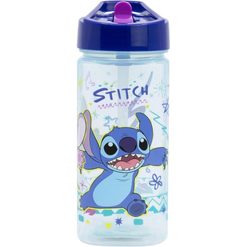 gourde Stitch doodle bouteille pvc enfant kids disney vaisselle licence tahiti fenua shopping