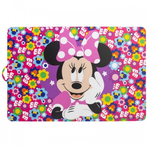 set de table Minnie floral disney mickey fleurs enfant kids tahiti fenua shopping