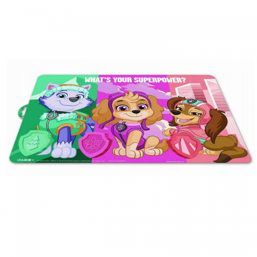 set de table Patpatrouille superpower girls stella everest liberty enfant kids tahiti fenua shopping