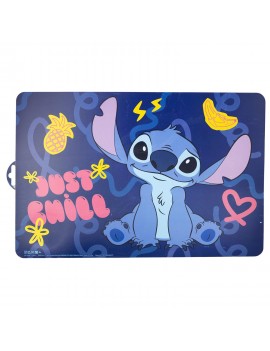 set de table Stitch blue enfant kids disney bleu licence tahiti fenua shopping